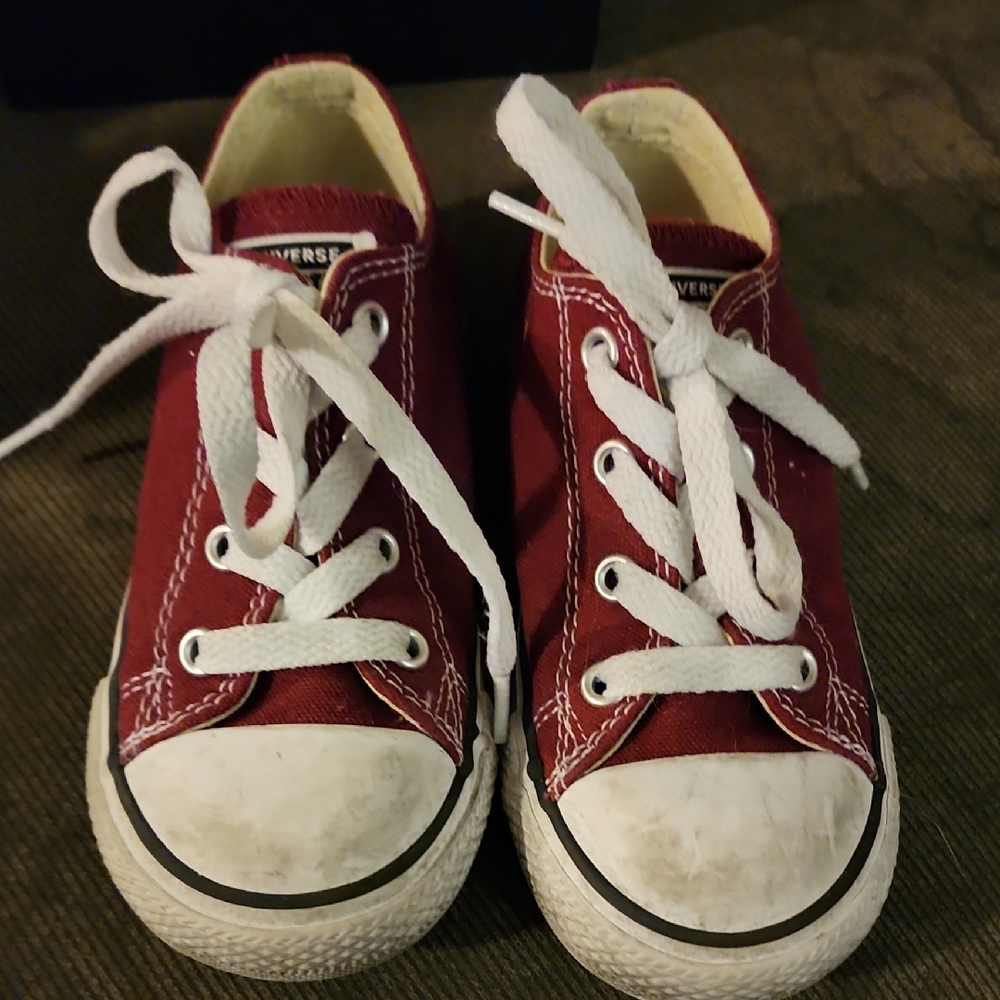 Converse Kids Classic Red Sneakers
